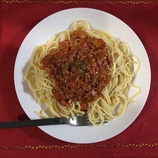 【ご飯レシピ】ウチで誰でも簡単♪ミートソースパスタ